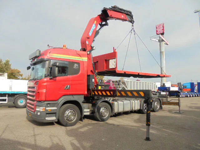 Scania R480 8X2 NL TRUCK - Dropside/ Flatbed truck, Crane truck: picture 5 Scania R480 8X2 NL TRUCK - Dropside/ Flatbed truck, Crane truck: picture 5