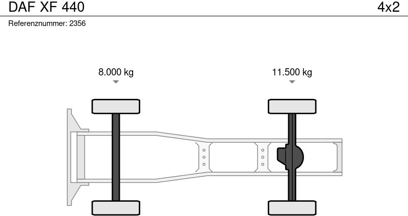 Tractor unit DAF XF 440: picture 17