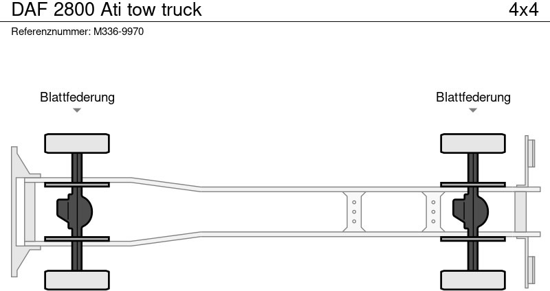Tow truck DAF 2800 Ati tow truck: picture 17