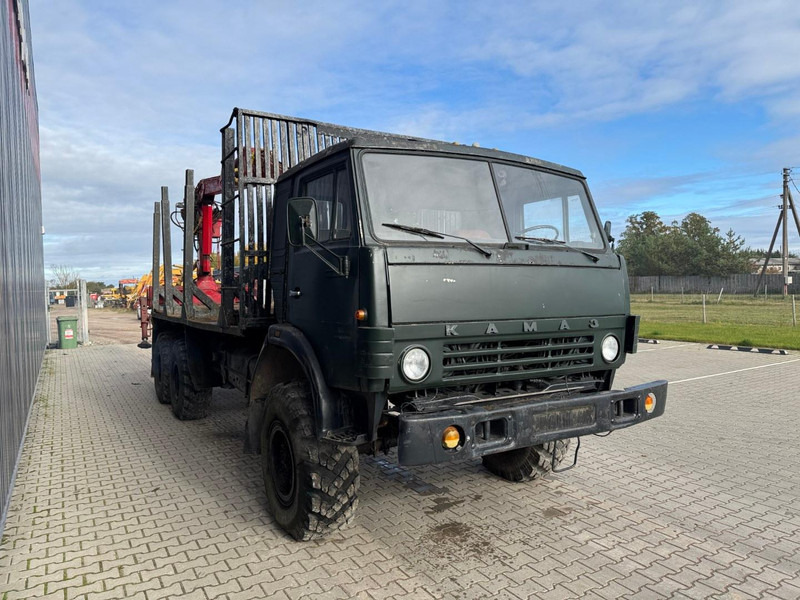Kamaz 43101, 6x6 - Timber truck, Crane truck: picture 2 Kamaz 43101, 6x6 - Timber truck, Crane truck: picture 2