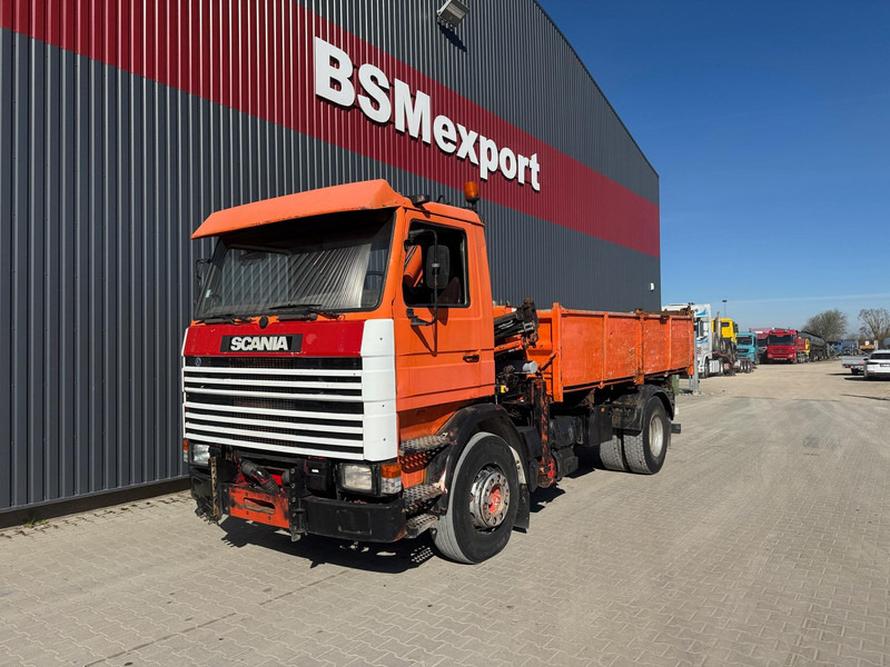 Scania R113H 320 - Tipper, Crane truck: picture 1 Scania R113H 320 - Tipper, Crane truck: picture 1
