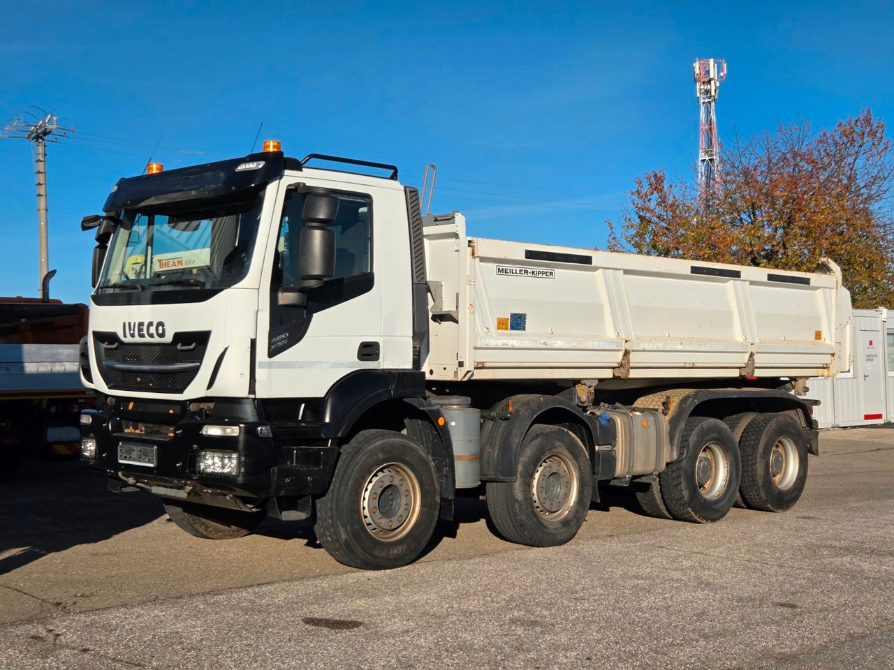 Iveco AD340X480 X-Way Bordmatic Meiller 8x4 - Tipper: picture 1 Iveco AD340X480 X-Way Bordmatic Meiller 8x4 - Tipper: picture 1