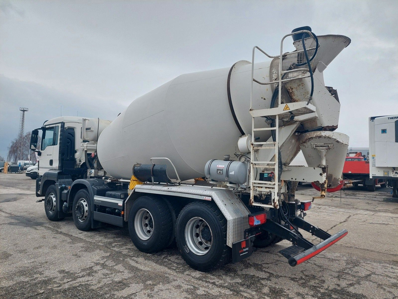 MAN TGS 32.420 BB mix Liebherr 9m3 8x4 - Concrete mixer truck: picture 3 MAN TGS 32.420 BB mix Liebherr 9m3 8x4 - Concrete mixer truck: picture 3