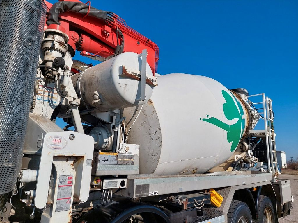 Mixer pump truck Mercedes-Benz Actros 4141 BB Putzmeister M24-3 Mercedes-Benz Actros 4141 BB Putzmeister M24-3: picture 7 Mixer pump truck Mercedes-Benz Actros 4141 BB Putzmeister M24-3 Mercedes-Benz Actros 4141 BB Putzmeister M24-3: picture 7