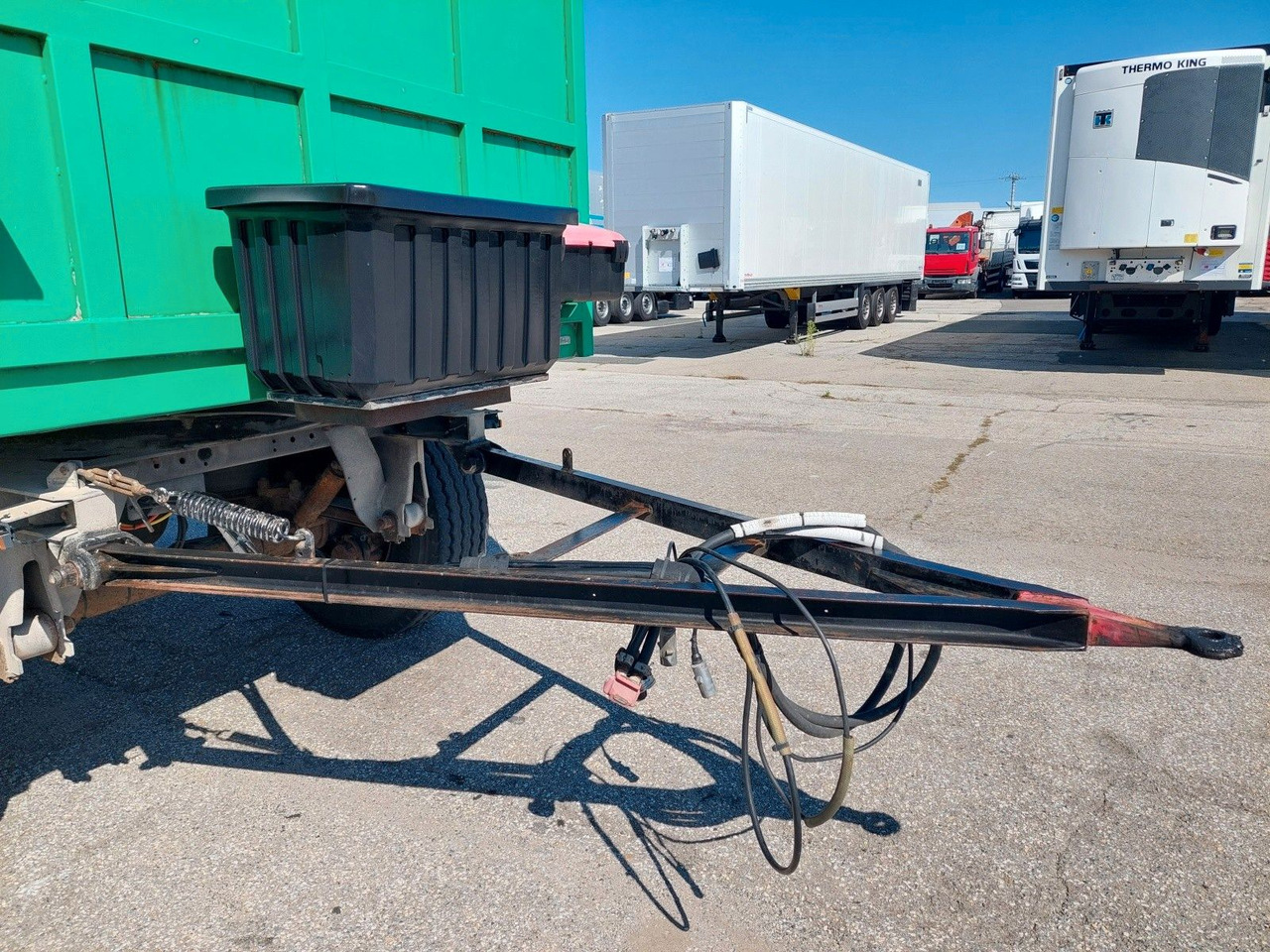 Dropside/ Flatbed trailer Schmitz Cargobull Gotha AFW18 Baustoffanhänger: picture 17