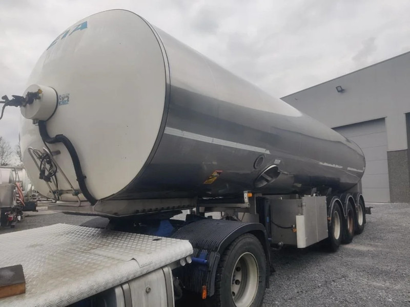 ETA INSULATED INOX TANK 29000L - 1 COMP - PUMP - Tank semi-trailer: picture 1 ETA INSULATED INOX TANK 29000L - 1 COMP - PUMP - Tank semi-trailer: picture 1