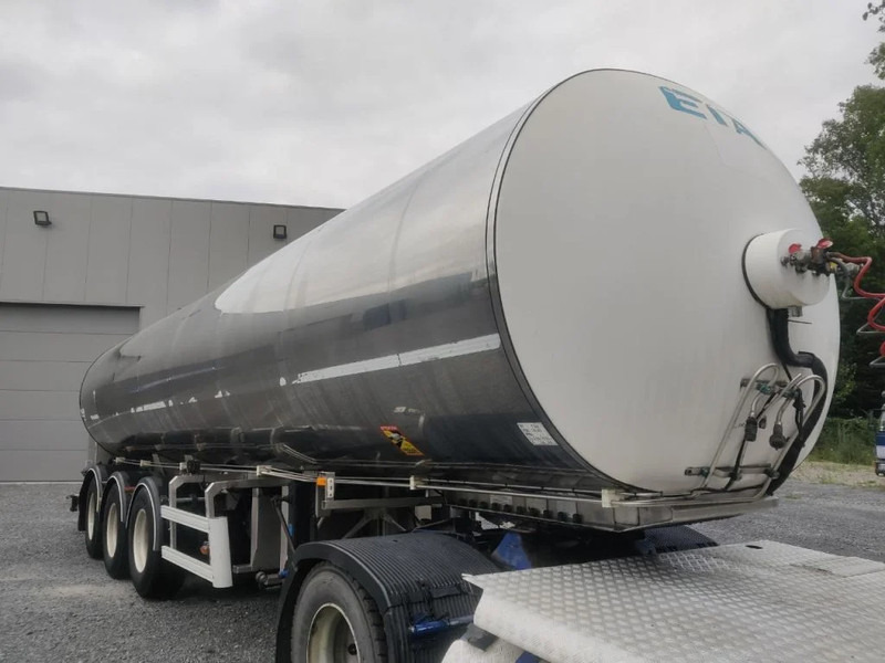 ETA TANK FOR MILK / WATER - 29000 L - STAINLESS STEEL/INOX - Tank semi-trailer: picture 2 ETA TANK FOR MILK / WATER - 29000 L - STAINLESS STEEL/INOX - Tank semi-trailer: picture 2