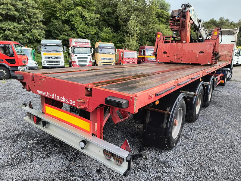 LAG 16000-R KENNIS CRANE - 2 STEERING AXLES - Dropside/ Flatbed semi-trailer: picture 5 LAG 16000-R KENNIS CRANE - 2 STEERING AXLES - Dropside/ Flatbed semi-trailer: picture 5