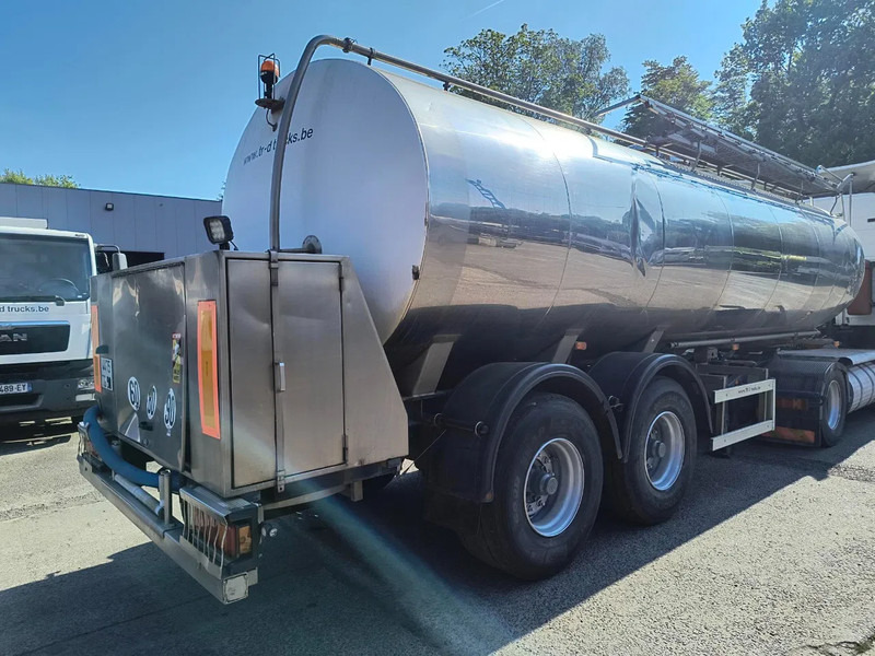 MAISONNEUVE INSULATED INOX TANK 25000 L - 1 COMP - PUMP - Tank semi-trailer: picture 4 MAISONNEUVE INSULATED INOX TANK 25000 L - 1 COMP - PUMP - Tank semi-trailer: picture 4
