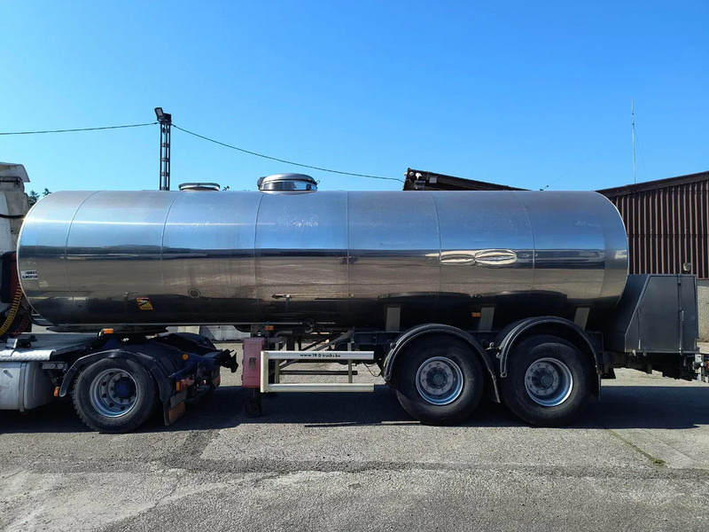 MAISONNEUVE INSULATED INOX TANK 25000 L - 1 COMP - PUMP - Tank semi-trailer: picture 2 MAISONNEUVE INSULATED INOX TANK 25000 L - 1 COMP - PUMP - Tank semi-trailer: picture 2