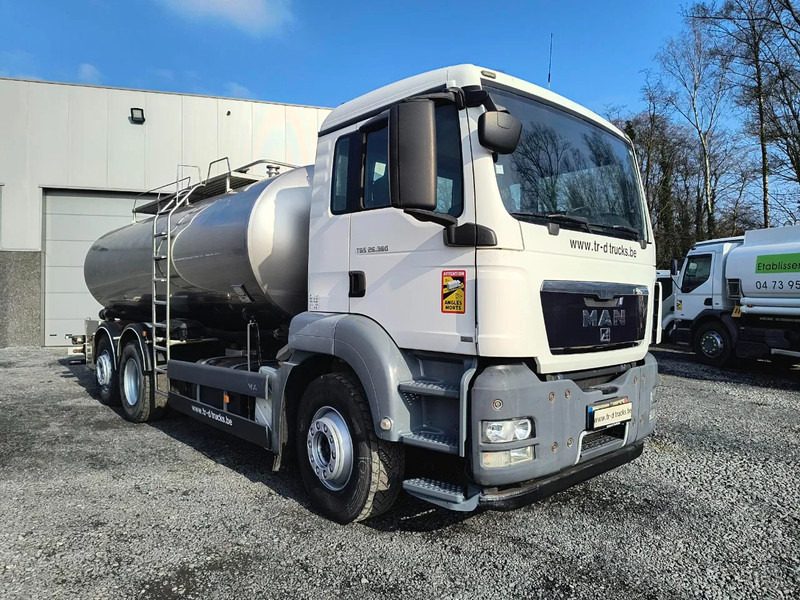 MAN TGS 26.360 15000L INSULATED INOX TANK - 1 COMP - INTARDER - Tank truck: picture 3 MAN TGS 26.360 15000L INSULATED INOX TANK - 1 COMP - INTARDER - Tank truck: picture 3