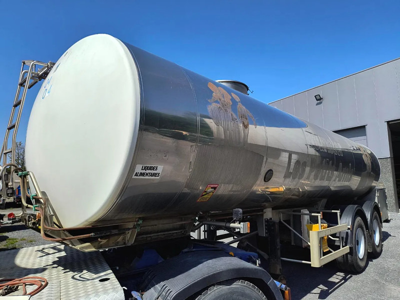 Magyar 25000L INSULATED INOX TANK - PUMP - Tank semi-trailer: picture 1 Magyar 25000L INSULATED INOX TANK - PUMP - Tank semi-trailer: picture 1