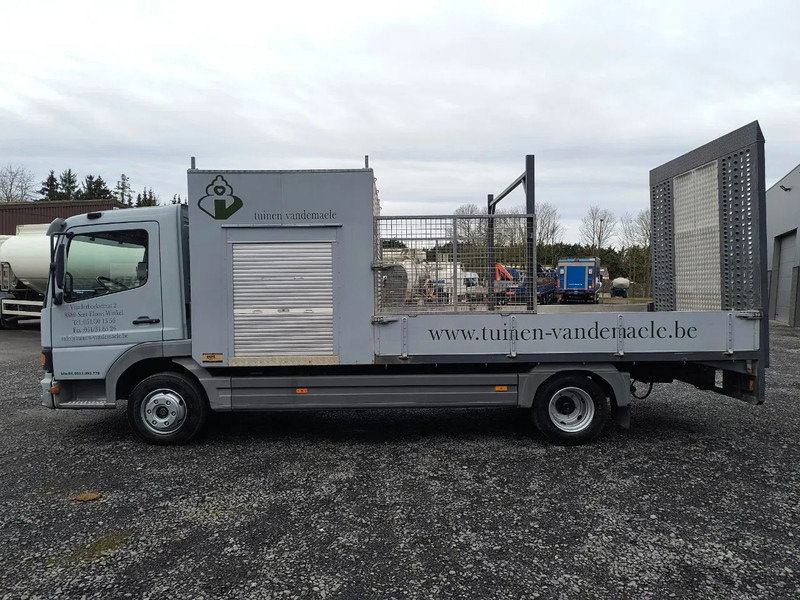 Autotransporter truck Mercedes-Benz Atego 815 GARDEN - MATERIAL BOX - RAMPS: picture 8