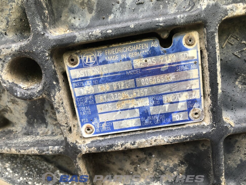 MAN TGS MAN 12AS2130 TD AS Tronic Versnellingsbak 81320046396 - Gearbox for Truck: picture 5 MAN TGS MAN 12AS2130 TD AS Tronic Versnellingsbak 81320046396 - Gearbox for Truck: picture 5