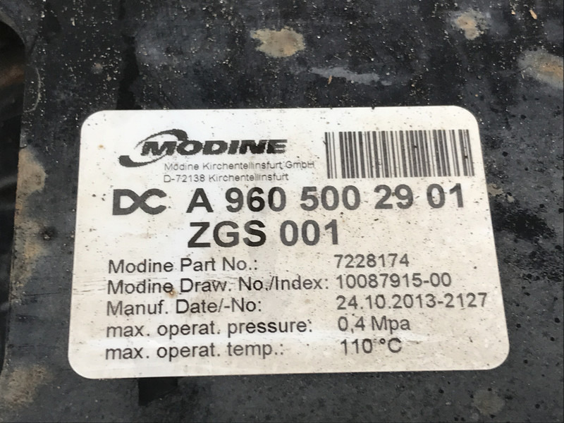 Mercedes-Benz Antos MP4 Radiator Mercedes OM936LA 240 A 960 500 29 01 - Radiator for Truck: picture 3 Mercedes-Benz Antos MP4 Radiator Mercedes OM936LA 240 A 960 500 29 01 - Radiator for Truck: picture 3