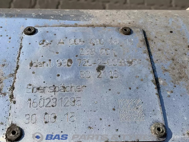 Mercedes-Benz Uitlaatdemper Mercedes A 006 490 56 12 - Muffler for Truck: picture 4 Mercedes-Benz Uitlaatdemper Mercedes A 006 490 56 12 - Muffler for Truck: picture 4