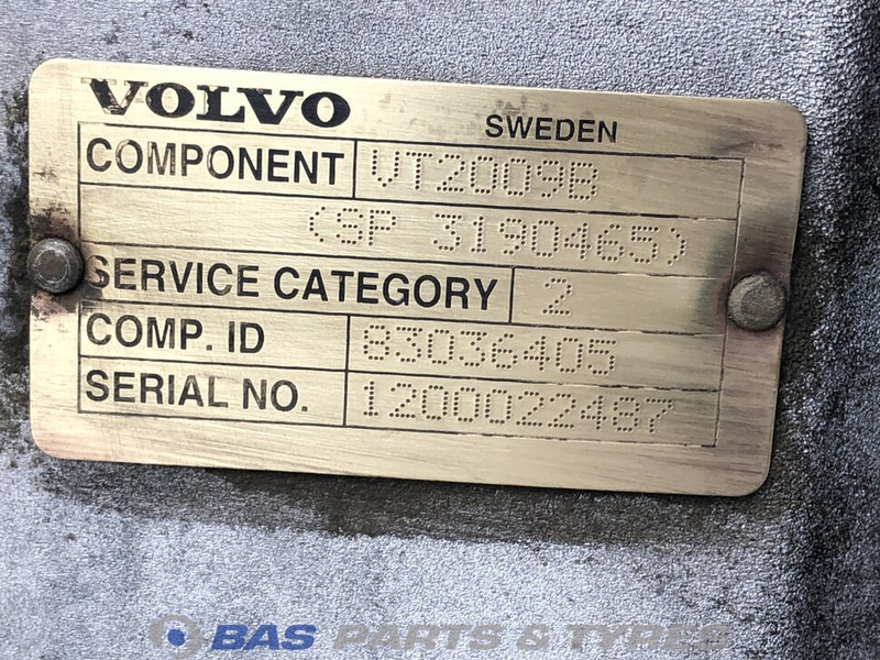 Volvo FM3 VT2009B Versnellingsbak 1068910 - Gearbox for Truck: picture 5 Volvo FM3 VT2009B Versnellingsbak 1068910 - Gearbox for Truck: picture 5