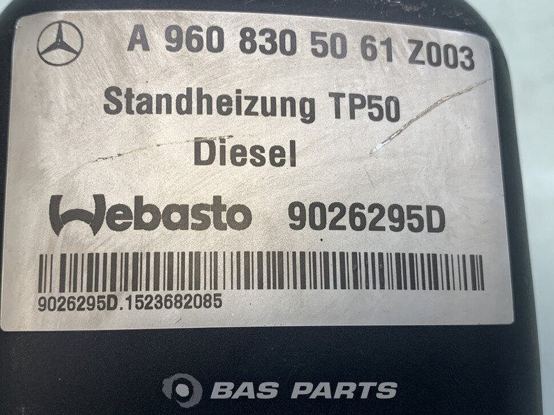 Webasto TP50 Standkachel A 001 830 31 20 - Heating/ Ventilation for Truck: picture 5 Webasto TP50 Standkachel A 001 830 31 20 - Heating/ Ventilation for Truck: picture 5