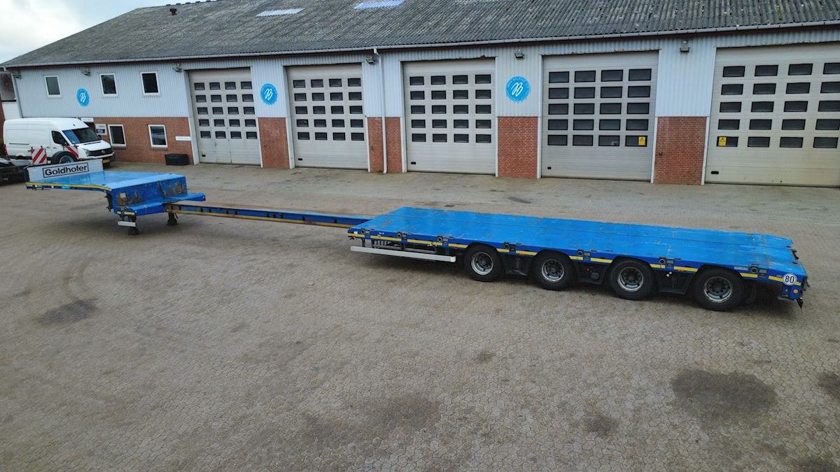 Goldhofer STN-L 4 A F2 - Dropside/ Flatbed semi-trailer: picture 5 Goldhofer STN-L 4 A F2 - Dropside/ Flatbed semi-trailer: picture 5