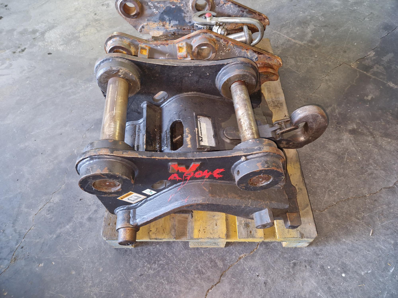 ENGANCHE RAPIDO HIDRAULICO VERACHTERT CW20H4N - Quick coupler for Construction machinery: picture 1 ENGANCHE RAPIDO HIDRAULICO VERACHTERT CW20H4N - Quick coupler for Construction machinery: picture 1