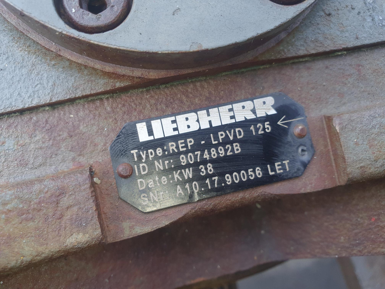 LIEBHERR LPVD125 - Hydraulic pump for Construction machinery: picture 1 LIEBHERR LPVD125 - Hydraulic pump for Construction machinery: picture 1