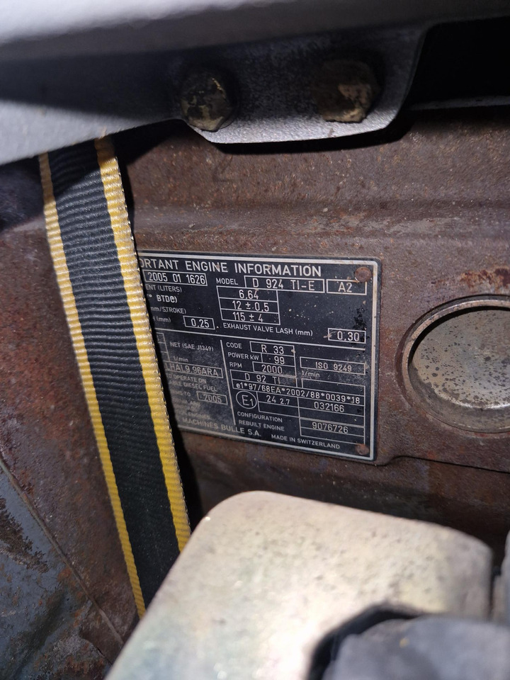 MOTOR LIEBHERR D924 TIE A2 - Engine for Construction machinery: picture 2 MOTOR LIEBHERR D924 TIE A2 - Engine for Construction machinery: picture 2