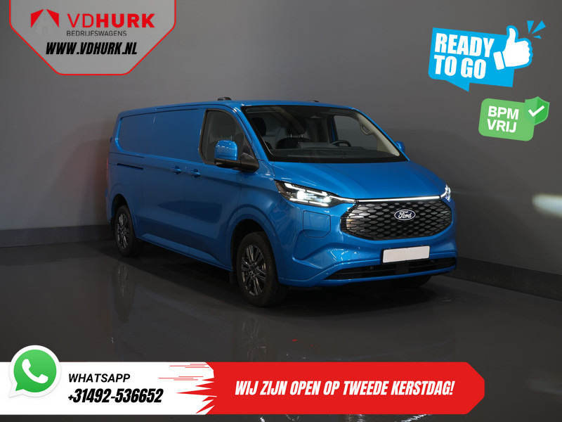 Ford E-Transit Custom 340 65 kWh 330km WLTP L2 Limited Garantie 5 jaar/ 2.3t Trekverm./ Snellader/ Matrix LED/ B&O/ Adapt.Cruise/ Standkachel/ Carplay - Small van, Electric van: picture 1 Ford E-Transit Custom 340 65 kWh 330km WLTP L2 Limited Garantie 5 jaar/ 2.3t Trekverm./ Snellader/ Matrix LED/ B&O/ Adapt.Cruise/ Standkachel/ Carplay - Small van, Electric van: picture 1