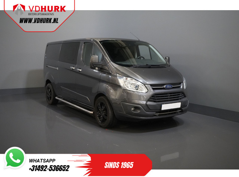 Ford Transit Custom 2.0 TDCI 170 pk E6 Aut. L2 Limited DC Dubbel Cabine BPM VRIJ 2x Schuifdeur/ Stoelverw./ Navi/ Cruise/ Camera/ PDC/ Trekhaak - Small van, Combi van: picture 1 Ford Transit Custom 2.0 TDCI 170 pk E6 Aut. L2 Limited DC Dubbel Cabine BPM VRIJ 2x Schuifdeur/ Stoelverw./ Navi/ Cruise/ Camera/ PDC/ Trekhaak - Small van, Combi van: picture 1