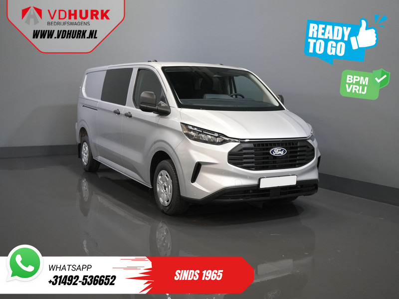 Ford Transit Custom 320 2.0 TDCI 150 pk L2 Trend DC Dubbel Cabine BPM VRIJ! Garantie 5J of 200.000 km/ 2xSchuifdeur/ LED/ Stoelverw./ Virtual Cockpi - Small van, Combi van: picture 1 Ford Transit Custom 320 2.0 TDCI 150 pk L2 Trend DC Dubbel Cabine BPM VRIJ! Garantie 5J of 200.000 km/ 2xSchuifdeur/ LED/ Stoelverw./ Virtual Cockpi - Small van, Combi van: picture 1