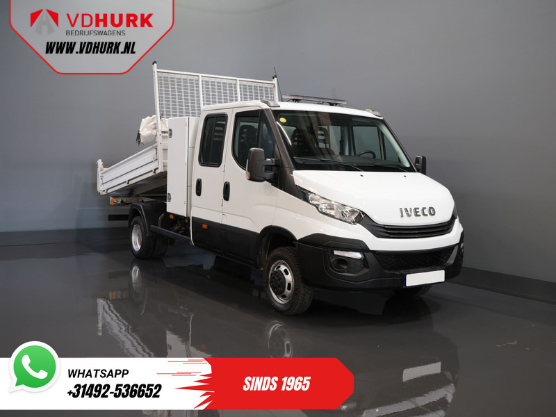 Iveco Daily 35C14D 2.3 140 pk Aut. ZF DC Dubbel Cabine 6 Pers./ Kipper/ Pick Up/ Open Laadbak/ 3.5t Trekverm./ Dubbel Lucht/ Gev.Stoel/ Clim - Flatbed van, Combi van: picture 1 Iveco Daily 35C14D 2.3 140 pk Aut. ZF DC Dubbel Cabine 6 Pers./ Kipper/ Pick Up/ Open Laadbak/ 3.5t Trekverm./ Dubbel Lucht/ Gev.Stoel/ Clim - Flatbed van, Combi van: picture 1