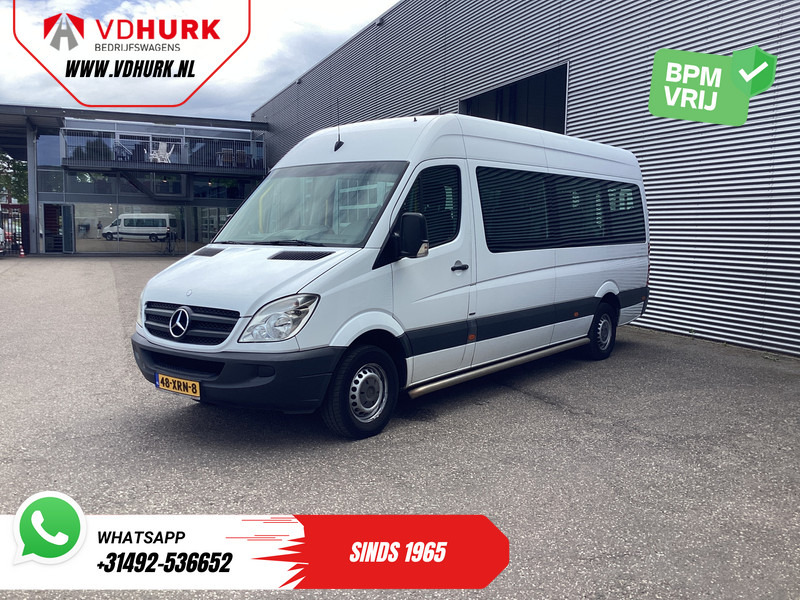 Minibus, Passenger van Mercedes-Benz Sprinter 313 2.2 CDI Aut. L3H2 €11.858 Incl. BTW BPM VRIJ! EXPORT ONLY Combi/ 9 Persoons/ Kombi/ 9P/ Airco/ Rolstoellift: picture 9