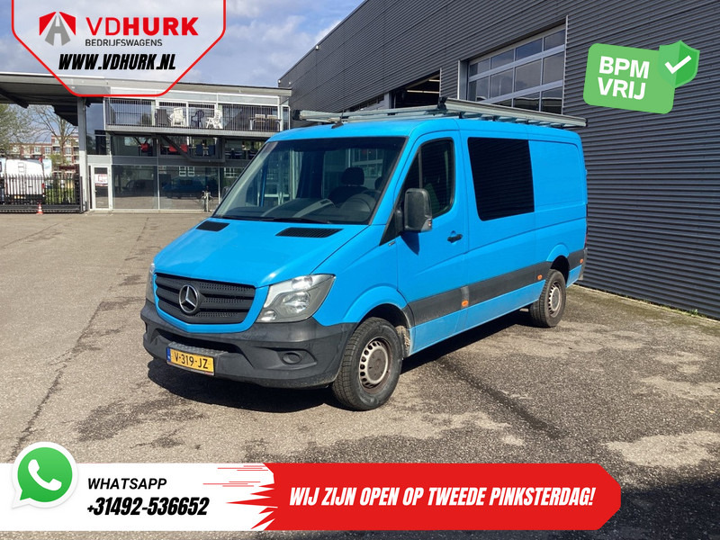 Panel van, Combi van Mercedes-Benz Sprinter 314 2.2 CDI Aut. E6 L2 DC Dubbel Cabine EXPORT ONLY 3.5t Trekverm./ Inrichting/ Imperiaal/ Airco/ Navi: picture 8