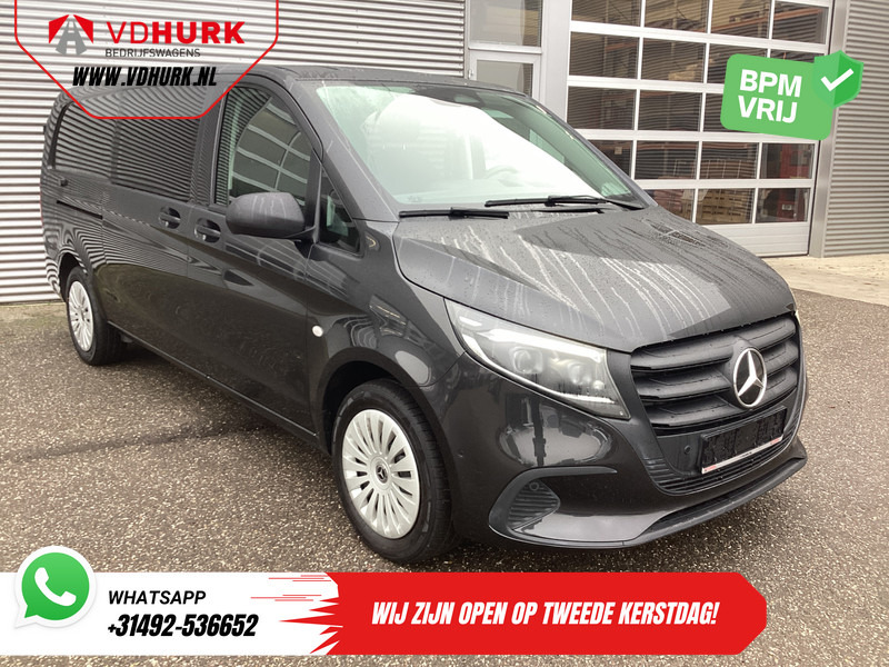 Mercedes-Benz Vito 116 CDI Aut. L3 DC Dubbel Cabine BPM VRIJ! 6 Pers./ 2xSchuifdeur/ LED/ Stoelverw./ 270Gr. Deuren/ Carplay/ Camera/ Cruise/ Trekh - Panel van, Combi van: picture 1 Mercedes-Benz Vito 116 CDI Aut. L3 DC Dubbel Cabine BPM VRIJ! 6 Pers./ 2xSchuifdeur/ LED/ Stoelverw./ 270Gr. Deuren/ Carplay/ Camera/ Cruise/ Trekh - Panel van, Combi van: picture 1