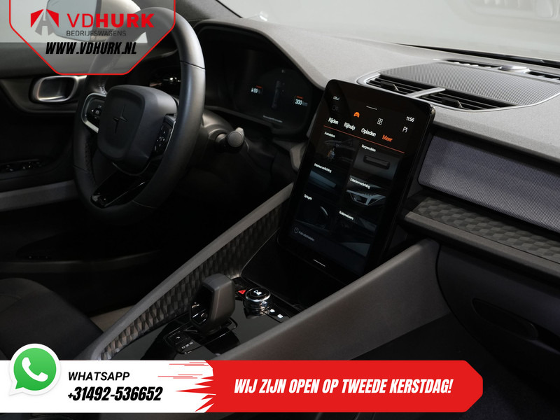 Polestar 2 Long Range 78 kWh 551 km WLTP LED/ Adapt.Cruise/ Memory/ Stoelverw./ 360 camera/ Carplay/ Navi/ Climate - Sedan: picture 3 Polestar 2 Long Range 78 kWh 551 km WLTP LED/ Adapt.Cruise/ Memory/ Stoelverw./ 360 camera/ Carplay/ Navi/ Climate - Sedan: picture 3