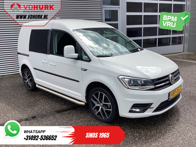 Volkswagen Caddy 2.0 TDI 100 pk Aut. Exclusive Edition BPM VRIJ! NL Auto/ Adapt. Cruise/ Xenon/ Leder/ Alarm III/ LMV/ Carplay/ Navi/ Sidebars/ P - Small van: picture 1 Volkswagen Caddy 2.0 TDI 100 pk Aut. Exclusive Edition BPM VRIJ! NL Auto/ Adapt. Cruise/ Xenon/ Leder/ Alarm III/ LMV/ Carplay/ Navi/ Sidebars/ P - Small van: picture 1