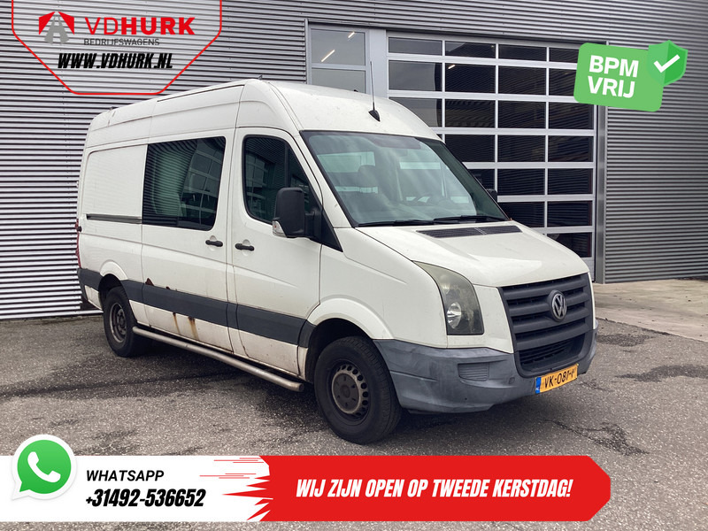Volkswagen Crafter 50 2.5 TDI Aut. L2H2 DC Dubbel Cabine EXPORT 5 cil/ 3.5t Trekverm./ Airco/ 6 Pers./ 270Gr.Deuren/ Trekhaak - Panel van, Combi van: picture 1 Volkswagen Crafter 50 2.5 TDI Aut. L2H2 DC Dubbel Cabine EXPORT 5 cil/ 3.5t Trekverm./ Airco/ 6 Pers./ 270Gr.Deuren/ Trekhaak - Panel van, Combi van: picture 1