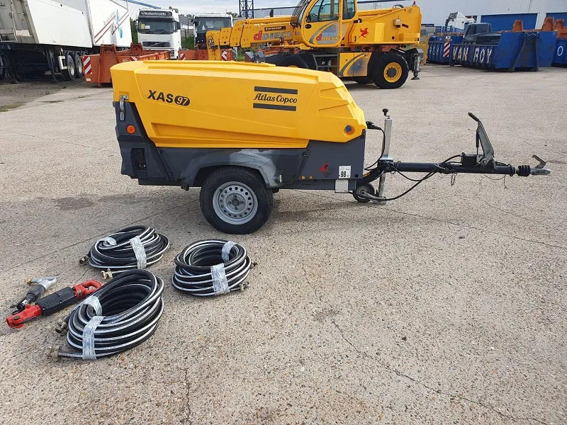 Atlas-Copco Atlas Copco XAS97 -stock id100 - Air compressor: picture 3 Atlas-Copco Atlas Copco XAS97 -stock id100 - Air compressor: picture 3