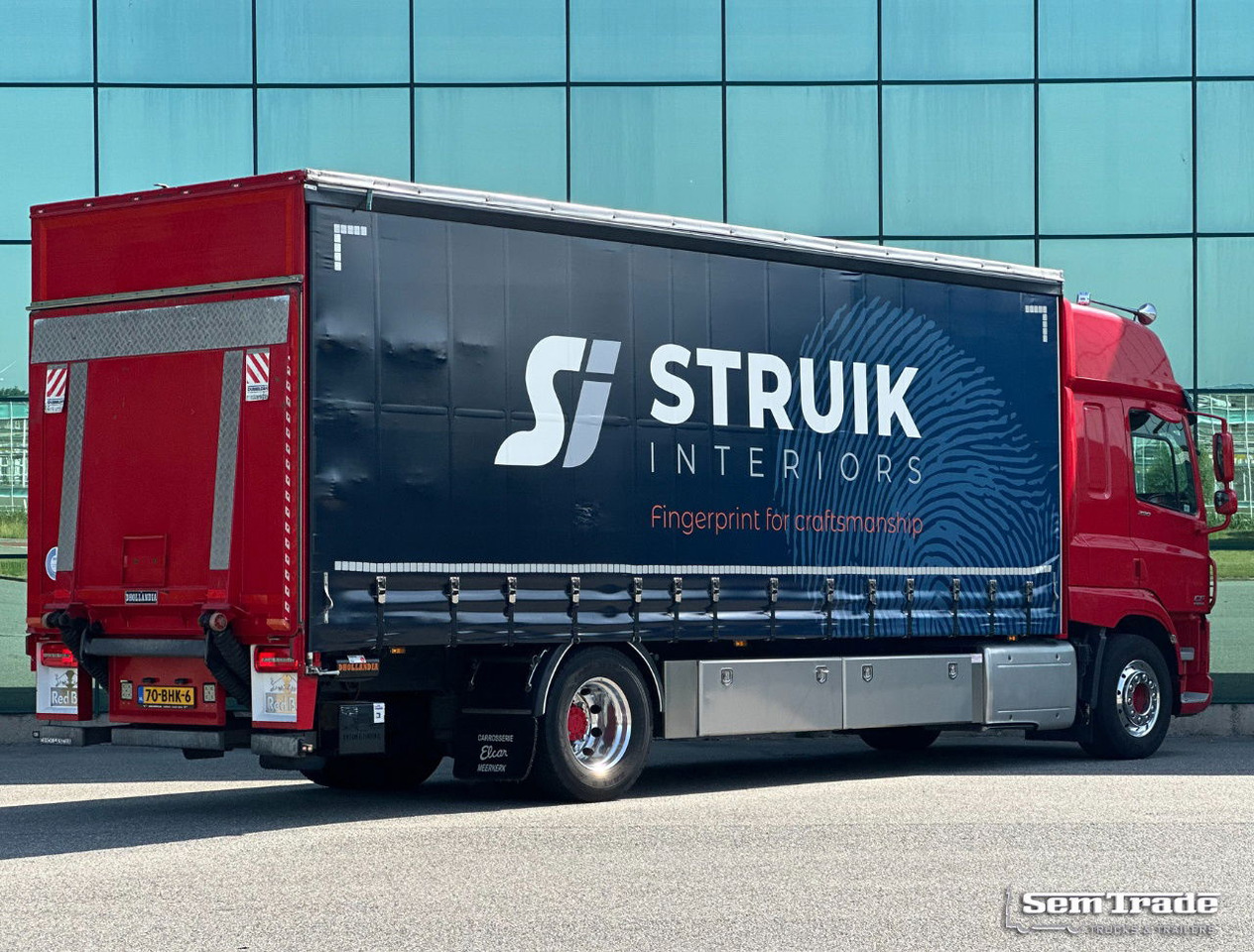 DAF CF 290 FA Space CAB Hardhouten Vloer 2500 KG Klep Nieuw Staat - Box truck: picture 5 DAF CF 290 FA Space CAB Hardhouten Vloer 2500 KG Klep Nieuw Staat - Box truck: picture 5