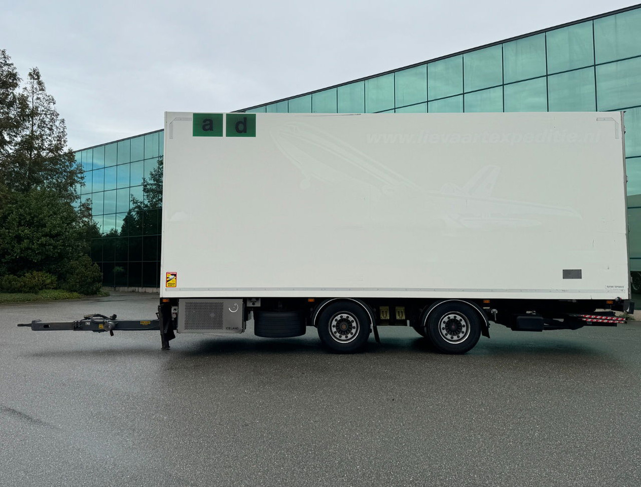 DRACO MZS 218 Wipkar 750 x 250 x 290 CM Inside Tail Lift 2021 TRS Iceland TOP Condition NL Trailertrailer - Closed box trailer: picture 2 DRACO MZS 218 Wipkar 750 x 250 x 290 CM Inside Tail Lift 2021 TRS Iceland TOP Condition NL Trailertrailer - Closed box trailer: picture 2