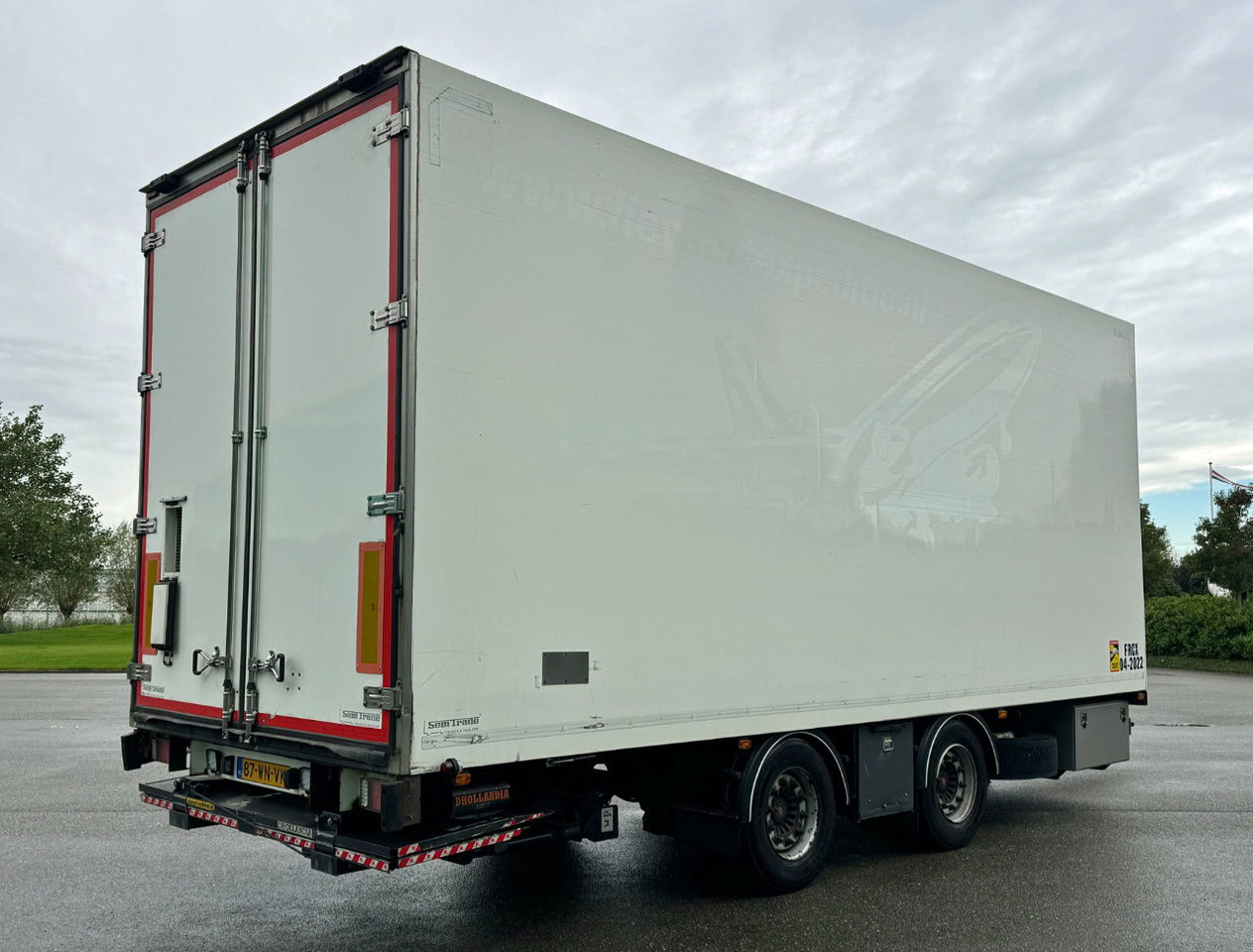 DRACO MZS 218 Wipkar 750 x 250 x 290 CM Inside Tail Lift 2021 TRS Iceland TOP Condition NL Trailertrailer - Refrigerator trailer: picture 5 DRACO MZS 218 Wipkar 750 x 250 x 290 CM Inside Tail Lift 2021 TRS Iceland TOP Condition NL Trailertrailer - Refrigerator trailer: picture 5