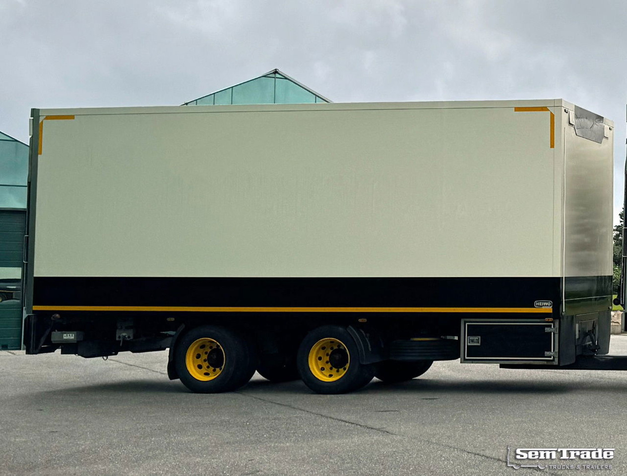 Refrigerator trailer HTF Heiwo Isolated BOX TRS Cooling Tail Lift Holland-Trailer: picture 6 Refrigerator trailer HTF Heiwo Isolated BOX TRS Cooling Tail Lift Holland-Trailer: picture 6
