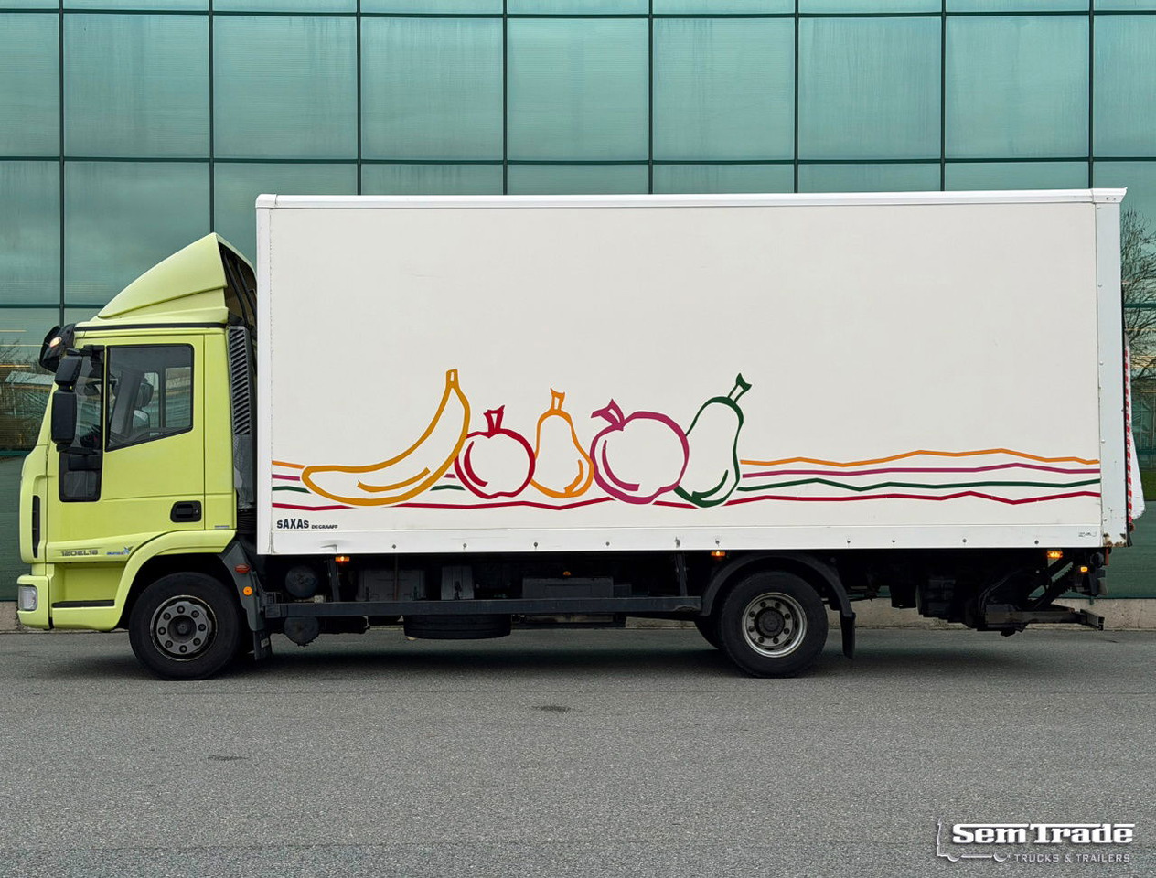 Iveco EuroCargo 120 EL18 Euro 5 Only 105.100 KM Saxas BOX 595x250x238 Inside - Box truck: picture 2 Iveco EuroCargo 120 EL18 Euro 5 Only 105.100 KM Saxas BOX 595x250x238 Inside - Box truck: picture 2