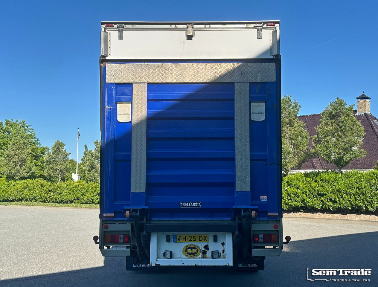 Jumbo 2 Alxe SOR Isolated BOX Tail Lift Steering Axle Holland-Trailer - Closed box semi-trailer: picture 4 Jumbo 2 Alxe SOR Isolated BOX Tail Lift Steering Axle Holland-Trailer - Closed box semi-trailer: picture 4