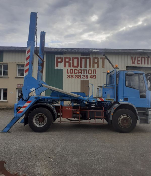 Camion Porte tourets Renault ,Iveco ,etc - Skip loader truck: picture 2 Camion Porte tourets Renault ,Iveco ,etc - Skip loader truck: picture 2