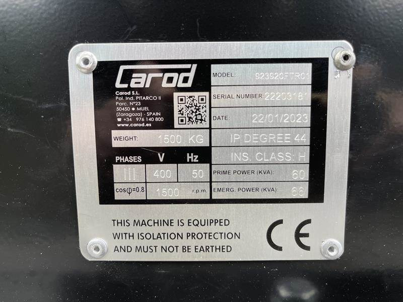 Generator set FIMATEC CTI-66LI Noodaggregaat: picture 17