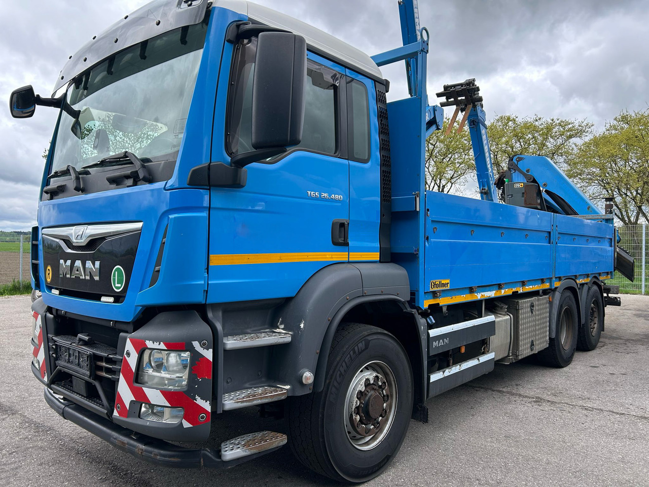 Palfinger PK 23002-SHE + MAN TGS 26.480 - Loader crane: picture 1 Palfinger PK 23002-SHE + MAN TGS 26.480 - Loader crane: picture 1