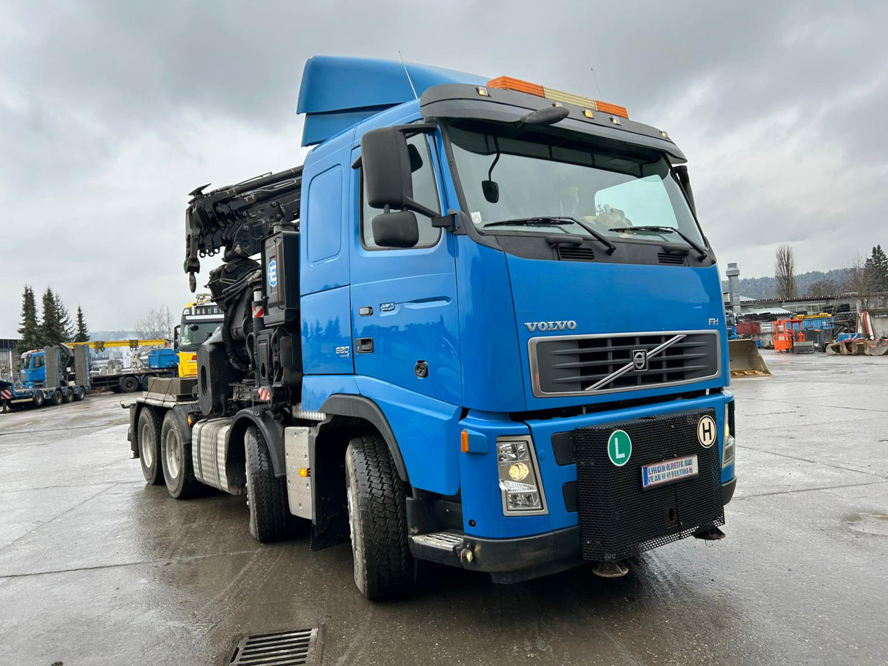 Volvo 520 FH + Effer 1550/8S - Loader crane: picture 2 Volvo 520 FH + Effer 1550/8S - Loader crane: picture 2