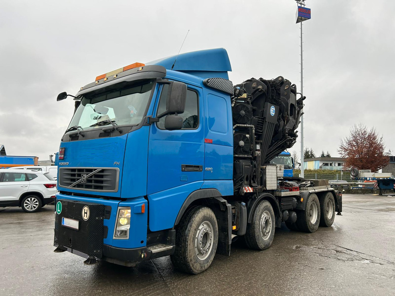 Volvo 520 FH + Effer 1550/8S - Loader crane: picture 1 Volvo 520 FH + Effer 1550/8S - Loader crane: picture 1