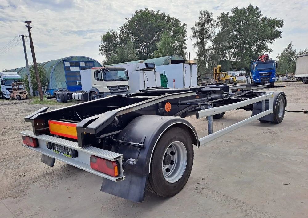 Huffermann Przyczepa do hakowca Huffermann-Moeslein - Roll-off/ Skip trailer: picture 1 Huffermann Przyczepa do hakowca Huffermann-Moeslein - Roll-off/ Skip trailer: picture 1