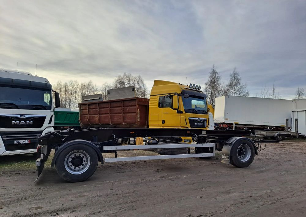 Huffermann Przyczepa na wózku HAR 1870 do hakowca - Roll-off/ Skip trailer: picture 4 Huffermann Przyczepa na wózku HAR 1870 do hakowca - Roll-off/ Skip trailer: picture 4